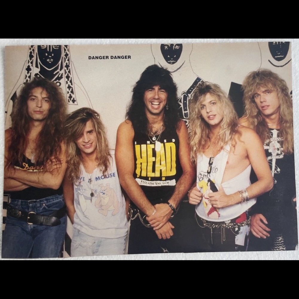 Danger Danger Band Pinup